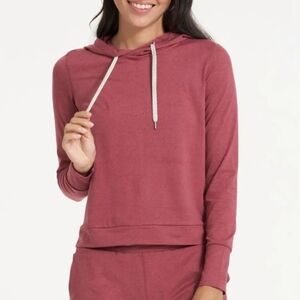 Vuori Halo Essential Hoodie Dreamknit Women's Dusty Rose Pink Size Large